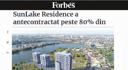 SunLake Residence a antecontractat peste 80% din turnul de 12 etaje